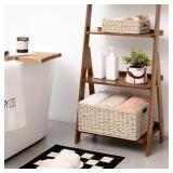 GRANNY SAYS Basket for Organizing, Wicker Storage Baskets for Shelves, Woven Baskets for Storage, Waterproof Shelf Baskets for Living Room, Rectangular Woven Basket with Handles, 1-Pack GRANNY SAYS Basket for Organizing, Wicker Storage Baskets for Shelves, Woven Baskets for Storage, Waterproof Shelf Baskets for Living Room, Rectangular Woven Basket with Handles, 1-Pack