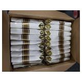 Realluck 350 PCS Purple and Gold Plastic Plates, Plastic Dinnerware Set for 50 Guests, 100 Disposable Plates, 150 Silverwares, 50 Cups, 50 Napkins for Party, Wedding, Graduation Realluck 350 PCS Purple and Gold Plastic Plates, Plastic Dinnerware Set for 50 Guests, 100 Disposable Plates, 150 Silverwares, 50 Cups, 50 Napkins for Party, Wedding, Graduation