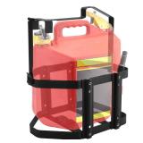 Racewill 5 Gallon Gas Can Holder, Metal Steel Fuel Container Mount Bracket Compatible with SureCan Gas Can Racewill 5 Gallon Gas Can Holder, Metal Steel Fuel Container Mount Bracket Compatible with SureCan Gas Can