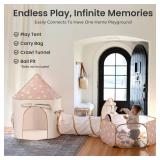Tiny Land Kids Play Tent with Tunnel, Pop Up Play Tent with Ball Pits for Toddlers, Baby Tent with Carry Bag, Toddler Tents Indoor Tiny Land Kids Play Tent with Tunnel, Pop Up Play Tent with Ball Pits for Toddlers, Baby Tent with Carry Bag, Toddler Tents Indoor