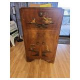 Turnidge Asian Motif Bar Cabinet - Retail: $450