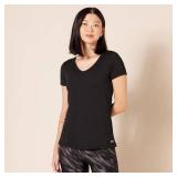Amazon Essentials Quick Dry V-Neck Tee 2-pack XS