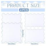 Cotton Linen Placemats & Napkins Set (4)