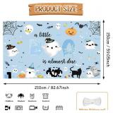 Halloween Baby Shower Backdrop: Ghost Castle