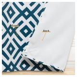 PartyDelight Blackout Curtains 84\' Teal