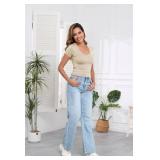 PALINDA V-Neck Slim Fitted Tee for Women XL