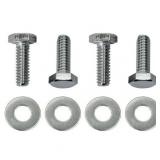 Trans-Dapt 9406 V/C Blts Hex Chrome 1/4-20