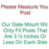 No Hole Stairway Baby Gate Mounting Kit - Fits Posts from 2 3/4 - 3 1/2 inches 241164&300718