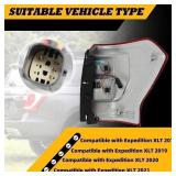 Halogen Tail Light Assembly for Ford Expedition XL XLT 2018-2021 Left Side