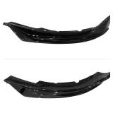 Front Bumper Lip Spoiler for Tesla Model 3 2024 2023 4-Piece Sporty Design Black