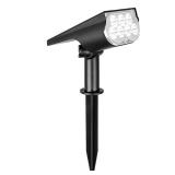 NEW 4 PACK Solar Spotlights Outdoor Waterproof RGB  7LED