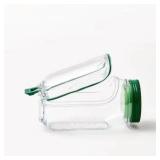 Salad Jar with Side Opening Leakproof Dressing Layer Portable Lunch