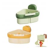 NEW Kitchen Sink Corner Suction Storage and Drainer Basket