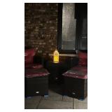 Candle Impression 2 Pack White LED Lantern Flameless Set Wireless With Timer 55569