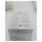 Candle Impression 2 Pack White LED Lantern Flameless Set Wireless With Timer 55569