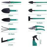Garden Tools 10 Piece Garden Trimming Tools 10 Piece Lawn Hand Tool Set