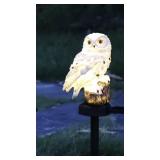 Owl Light Solar Powered Pathway Lawn Led Lights for Landscape Waterproof