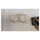 2 Pack String Lights 200 LED Outdoor Solar Copper Wire Fairy Lights WHITE