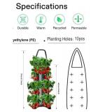 2 PACK 3-Gallon Strawberry Grow Bags Green Grow Sacks