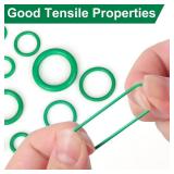 270 Pcs Car Air Conditioning O Ring Kit, Seal Rubber O-Rings Assortment O-Ring Assortment Set for Car Repair, Plumbing, Air or Gas Connections