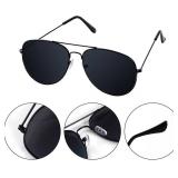 Sucrain Playing Cosplay Black Sunglasses with Earpiece Earplugs Ring Bearer for Halloween Costume