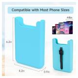 Silicone Phone Holder for Bogg Bag, Accessories for Simple Modern Bags, Rubber Beach Totebag Charm (Black)