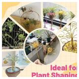 50 Feet Brown Aluminum Craft Wire, 12 Gauge 2mm Thickness Sculpting Wire, Armature Wire for Sculpting, Bendable Metal Craft Wire for Making Dolls Skeleton DIY Crafts