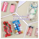 300 Pcs Chocolate Wrappers Packaging, 4.33 x 7.87 Inch Candy Bar Wrappers for Chocolates - Self Adhesive Clear Chocolate Bar Packaging Bags for Homemade Treats