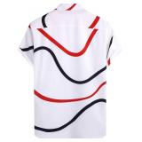 Hawaiian Shirt for Men Short Sleeve Button Summer Beach Casual Short Sleeve Tropical Holiday Beach Shirts