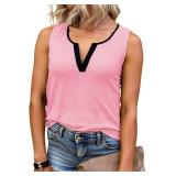 Plus Size Tank Tops Women V-Neck SIZE XXL