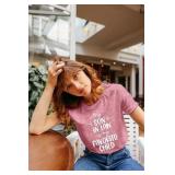 My Son in Law is My Favorite Child T-Shirt Women Funny Son in Law Gifts Casual Short Sleeve Tops