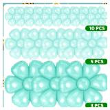 Daisy Balloons 18pcs Blue Daisy Flower Foil Balloons for Birthday Wedding Baby Shower Hippie Boho Girl Daisy Party Decorations Supplies