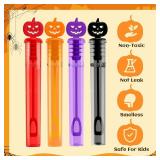 Letapapa 80 PCS Bubble Wands, Halloween Party Favors for Kids, Halloween Kids Goodie Bag Stuffers, Great Halloween Treats Toys, Girls Boys Classroom Prizes (4 Colors)
