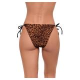 Sports Illustrated Womens String Tie Side Bikini Bottom