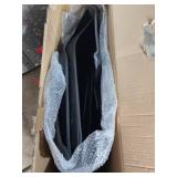 Floor Mats Set for Tesla Model Y 5-Seater 2020-2023 - Custom Fit Premium Interior and Cargo Liners Accessories - All Weather - Model Y Screen Protector Included