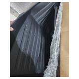 Floor Mats Set for Tesla Model Y 5-Seater 2020-2023 - Custom Fit Premium Interior and Cargo Liners Accessories - All Weather - Model Y Screen Protector Included