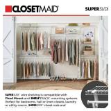 ShelfTrack 80 in. Nickel Hang Track