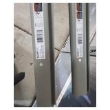 ShelfTrack 80 in. Nickel Hang Track