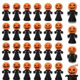 Halloween Party Favors Toys for Kids Girls Boys - 24 Pcs Jumping Popper Spring Launchers Toy, Bouncy Novelty Toy ,Classroom Prizes,Halloween Trick or Treating Goodie,Treat Bags Gifts Fillers Bulk