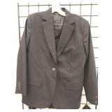 APPEARS NEW - Lady Edwards Signature Navy Wool Blend Blazer and Skirt (Size 6)  - Retail: $85