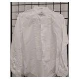 APPEARS NEW - Martino Collection by Henry Segal White Tuxedo Shirt (Size Medium 34/35)