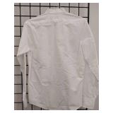 APPEARS NEW - Martino Collection by Henry Segal White Tuxedo Shirt (Size Medium 34/35)