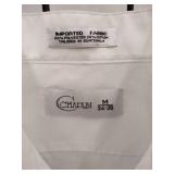 APPEARS NEW - Chaplin White Dress Shirt (Size Medium 34/35)