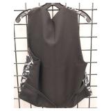 APPEARS NEW - Nicole Miller Cutlery Print Vest (Size Medium)