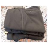 APPEARS NEW - Chaplin Black Catering Dress Pants (Size 30) 3 Pack