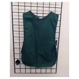 Green Sleeveless Work Apron by Flynn Fabrics