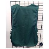 Green Sleeveless Work Apron by Flynn Fabrics