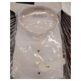 APPEARS NEW - Lady Martino by Henry Segal White Button Down Short Sleeve Shirt (Size 24) Small