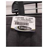 Edwards Signature Grey Poly Wool Skirt Size 14