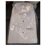 FACTORY SEALED - Lady Martino by Henry Segal White Dress Shirt (Size 14) 2 Pack